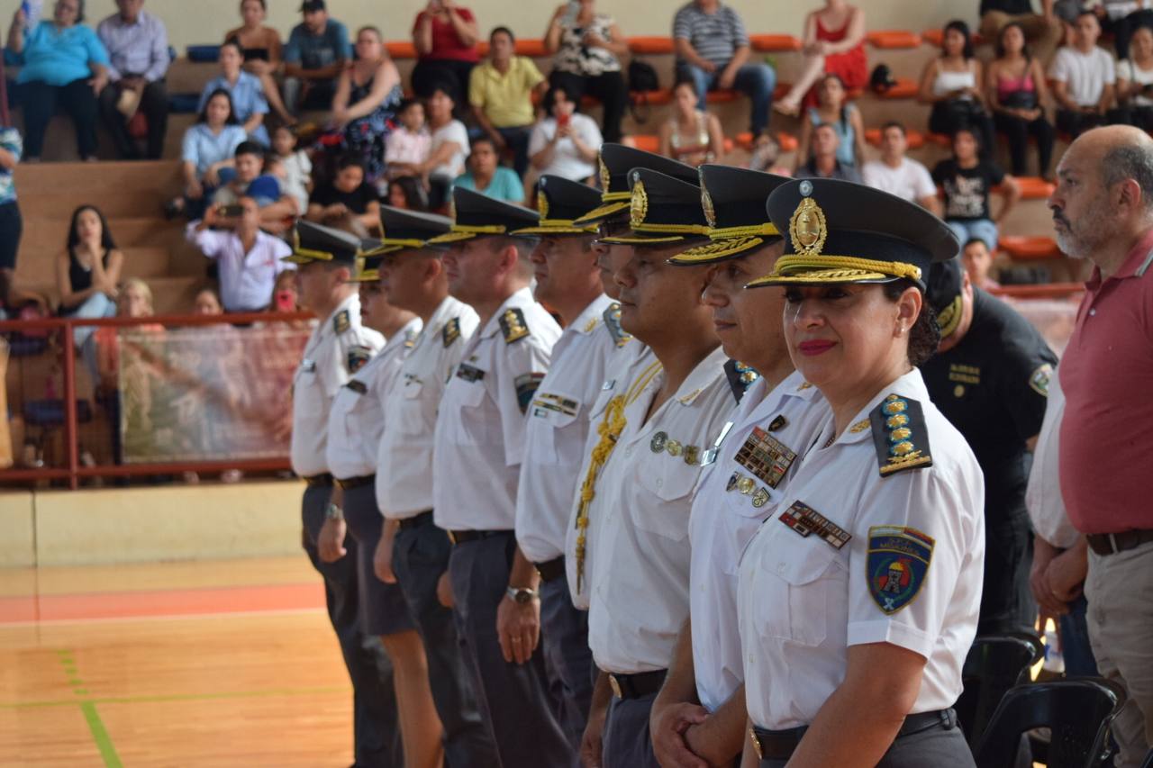 Acto de ascenso en el Penal III