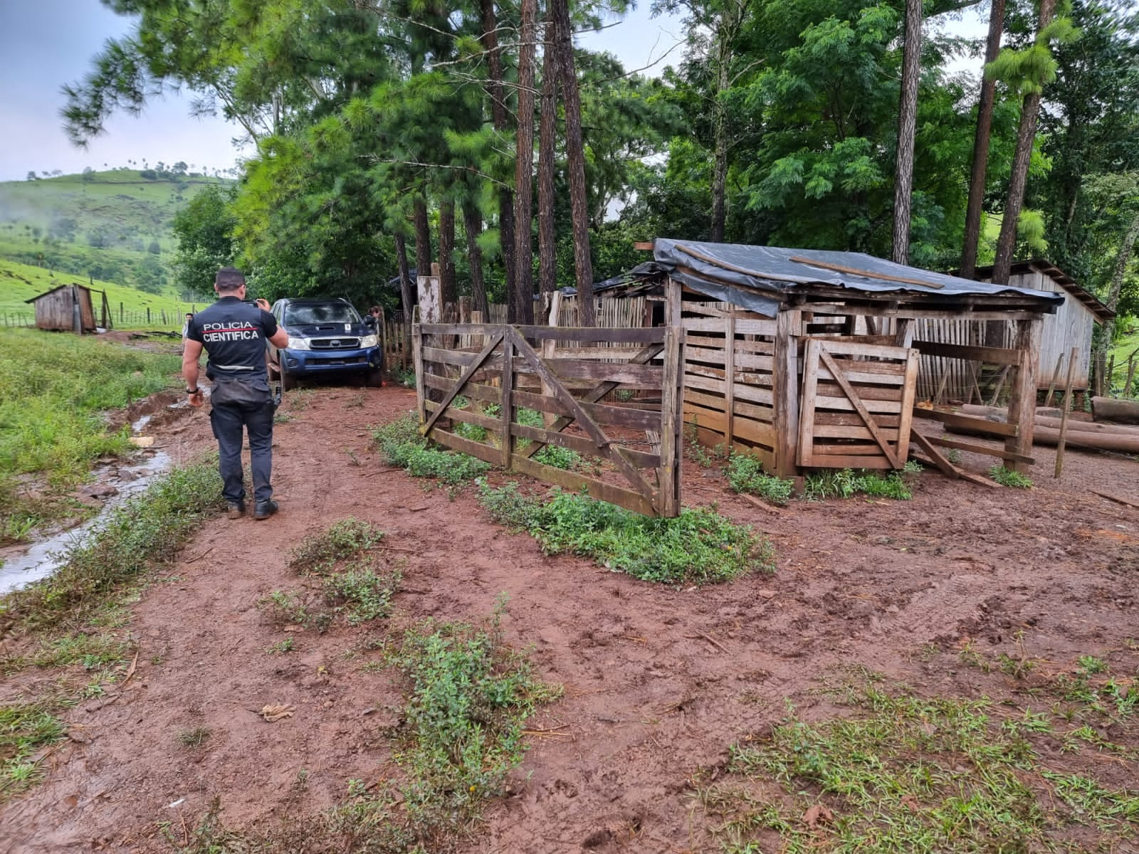 muerte del agricultor en Montecarlo