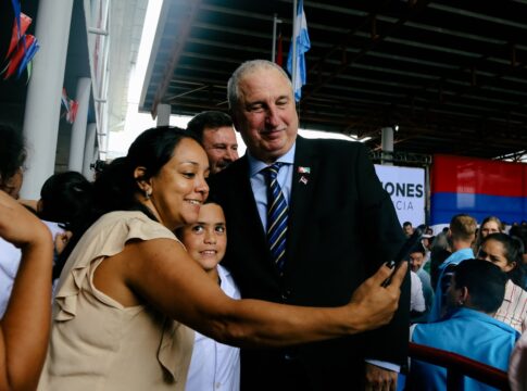 Gobernador de Misiones Hugo Passalacqua