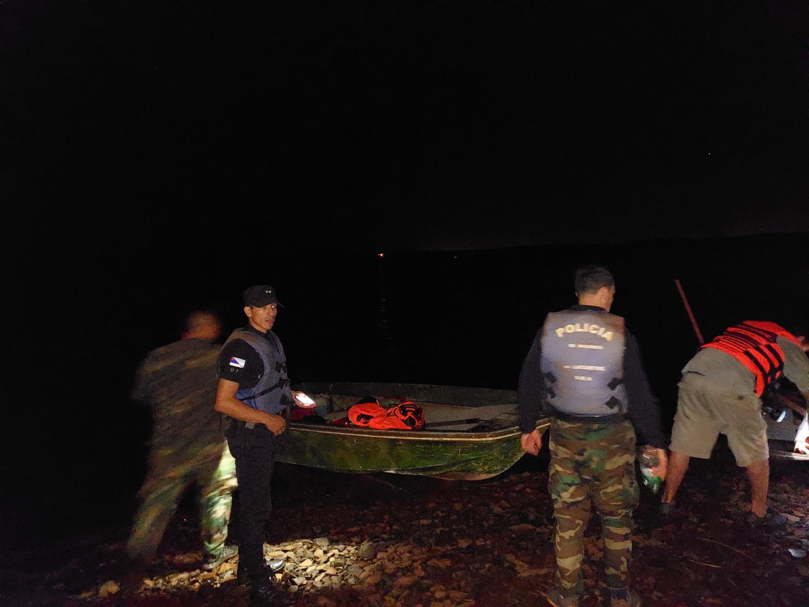 desapareció en las aguas del Lago Urugua-í