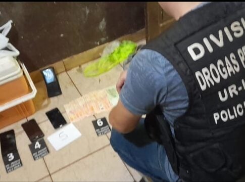 policía secuestró droga