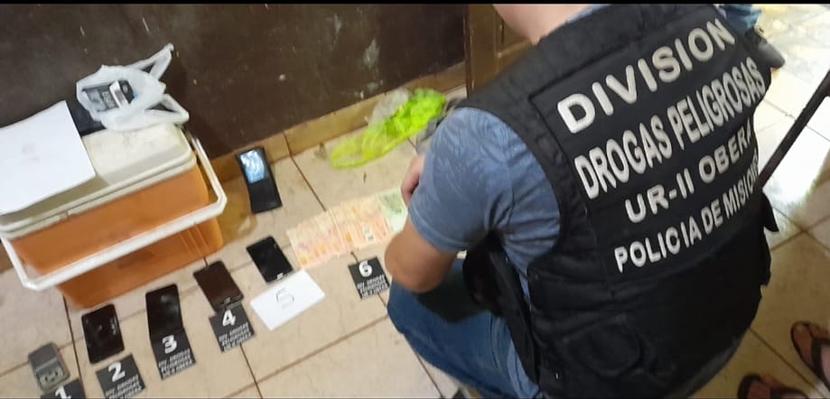 policía secuestró droga