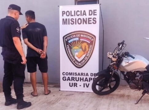 Robó una moto en Garuhapé