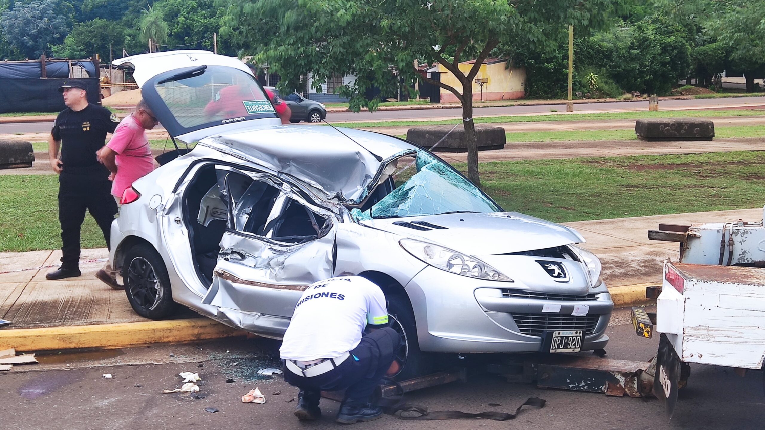 despiste de alumnos del Santa María 