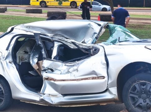 Accidente de alumnos del Santa María