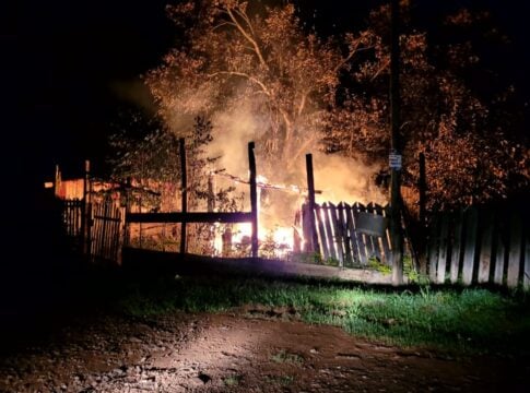 incendio destruyó un casa