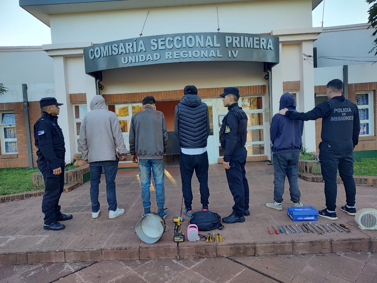 Policía recuperó objetos robados