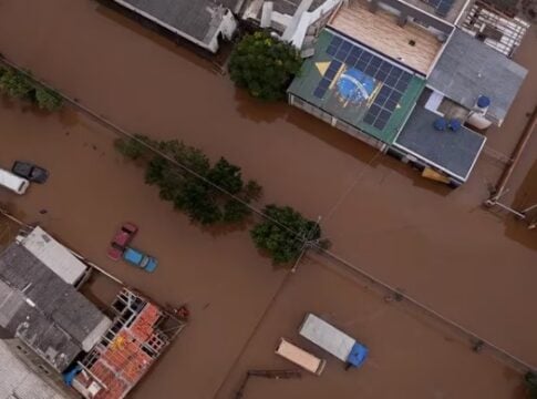 Inundaciones en Brasil
