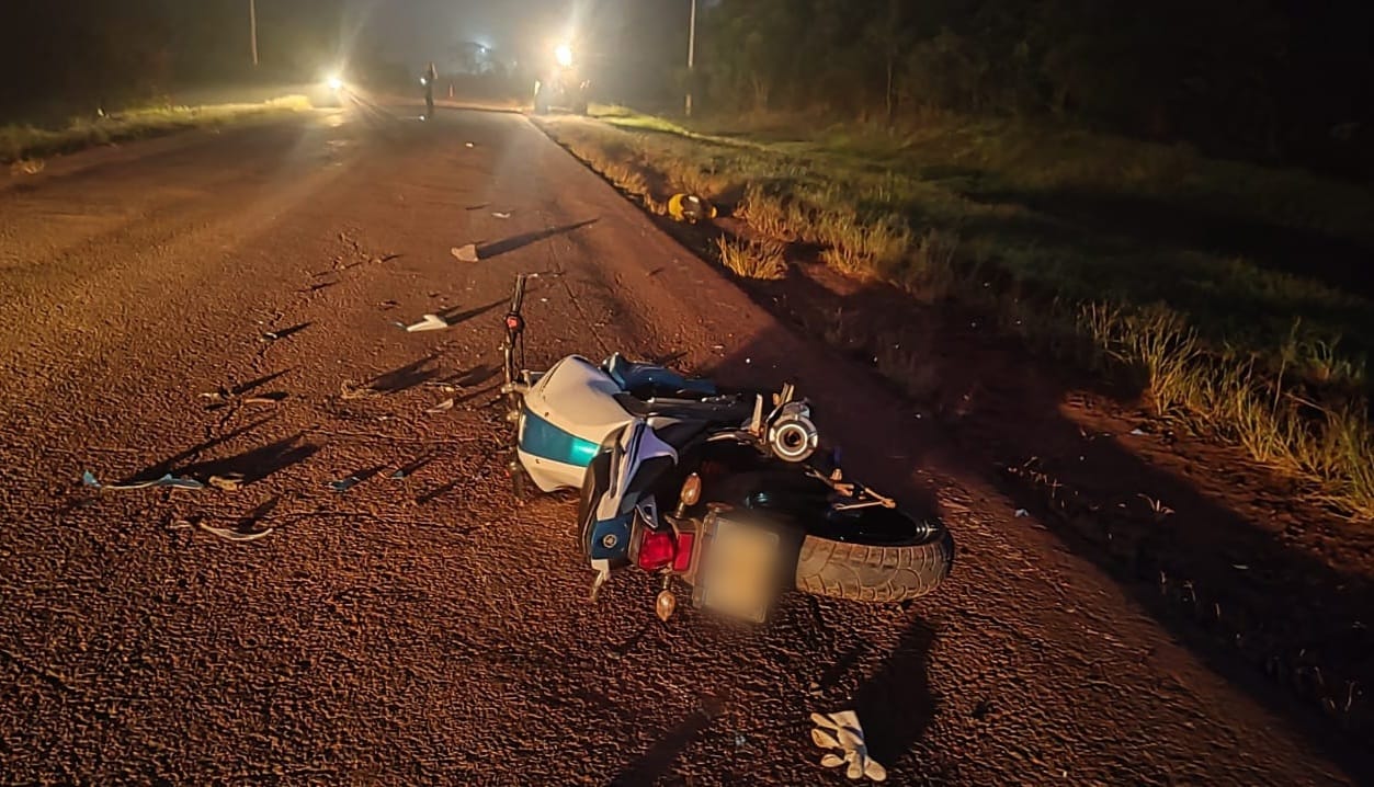 motociclista resultó herido