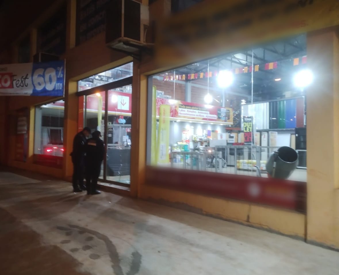 intentaron robar un comercio en Oberá