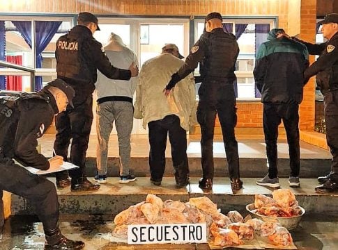 carne vacuna faenada en 25 de Mayo