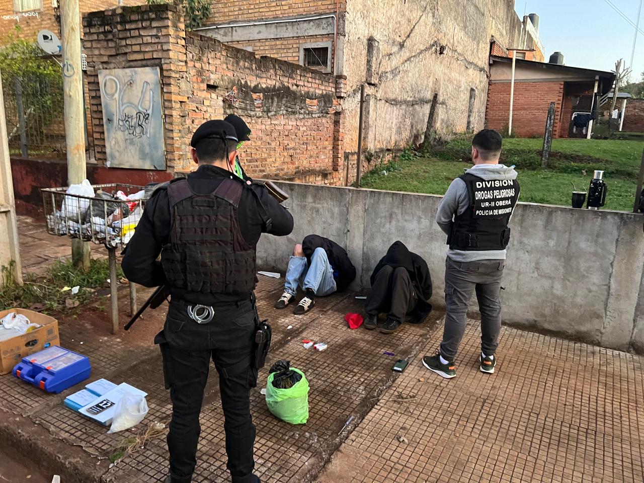 Dealers de Jardín América fueron detenidos