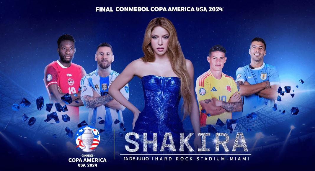 shakira copa américa