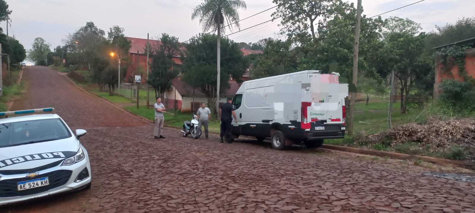 robo a una distribuidora de Oberá