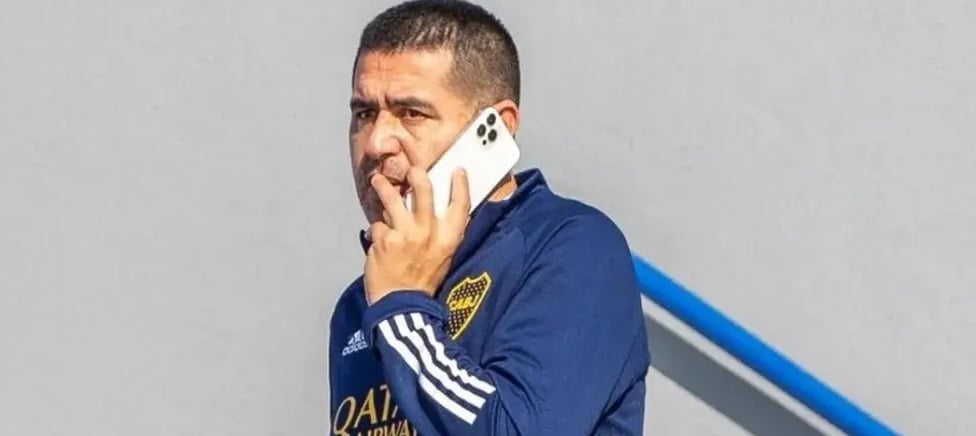 Juan Román Riquelme, presidente de Boca Juniors.