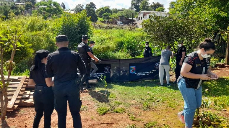 hallaron el cuerpo de un hombre