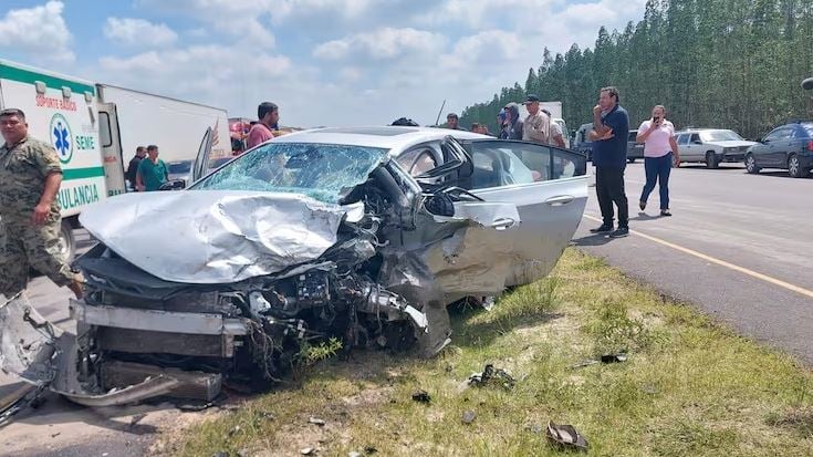 accidente fatal con hinchas de racing