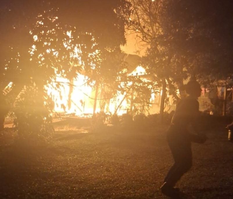 Incendios en Panambí: