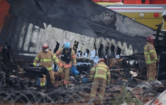tragedia aérea en corea del sur