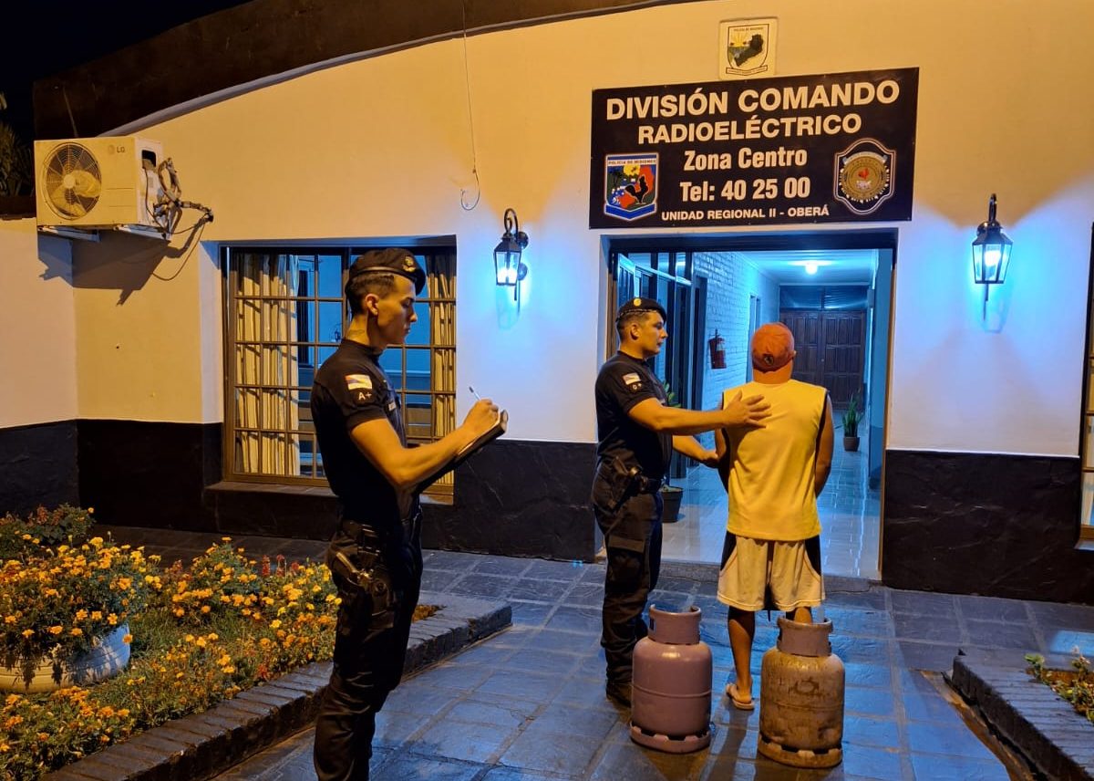 Detienen a un joven que robó en una vivienda de Oberá