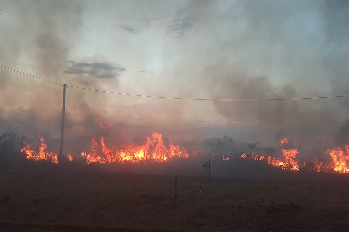 peligro extremo de incendios