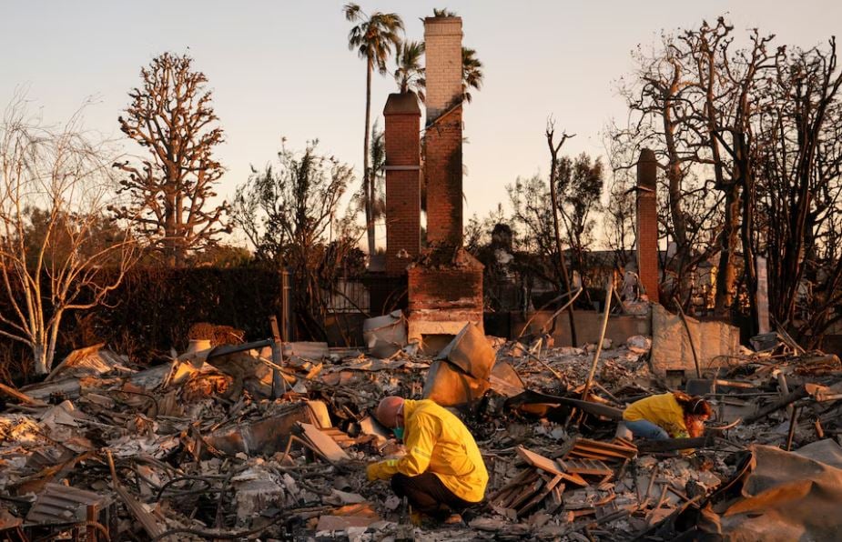 incendios en los ángeles