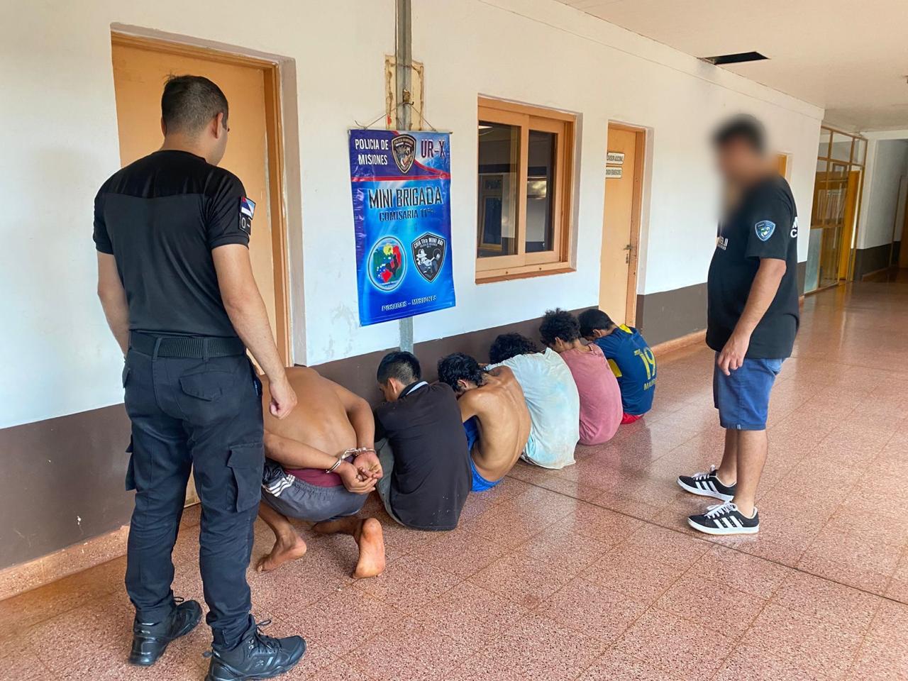 robaron a un jardinero