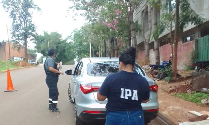 Puerto Iguazú refuerza controles de tránsito