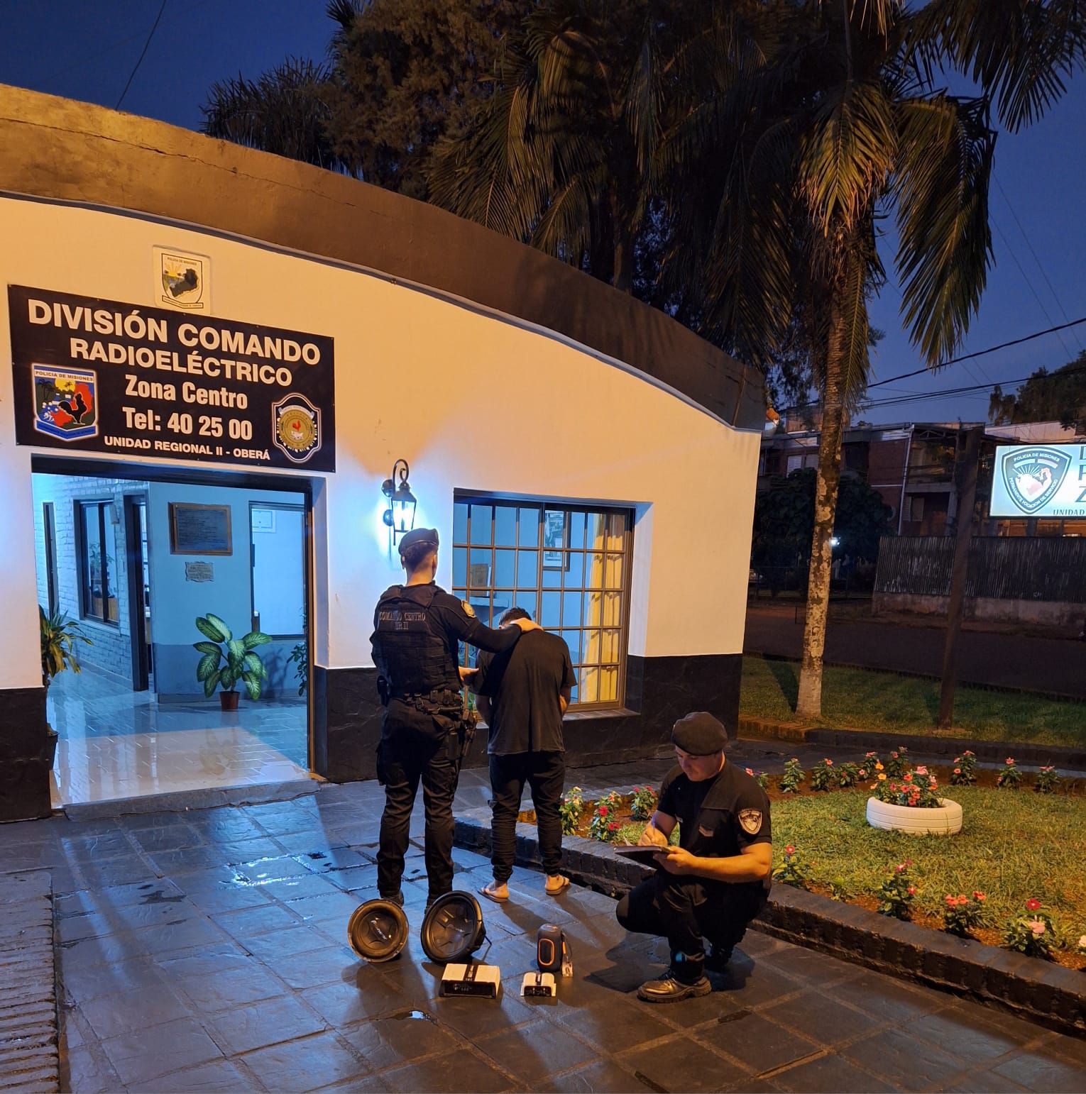 etenidos en operativos policiales en Misiones