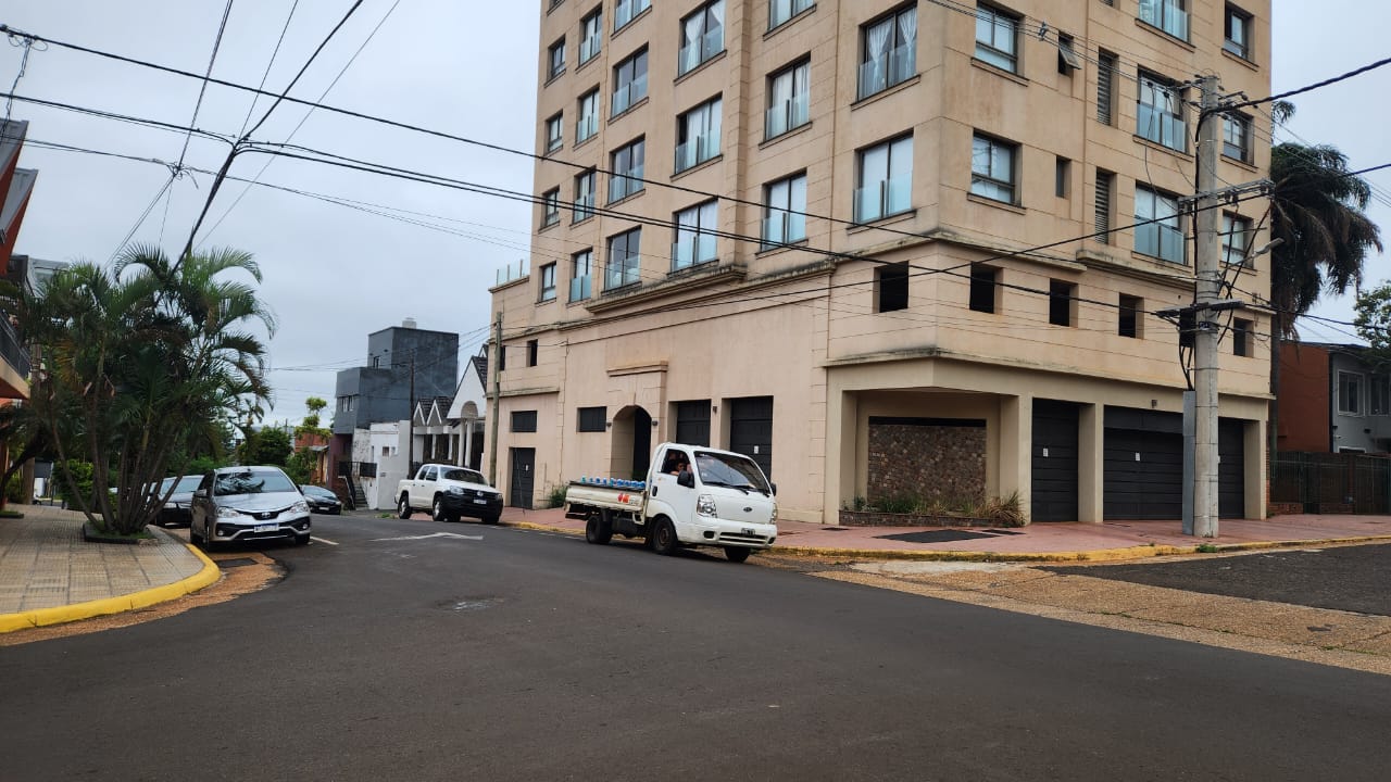 allanamiento en un departamento de Posadas