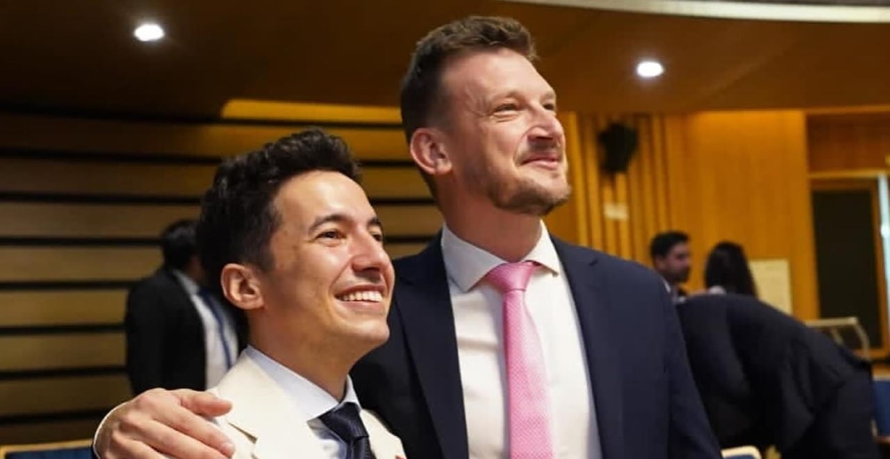 Pedro Puerta y Germán Kiczka.