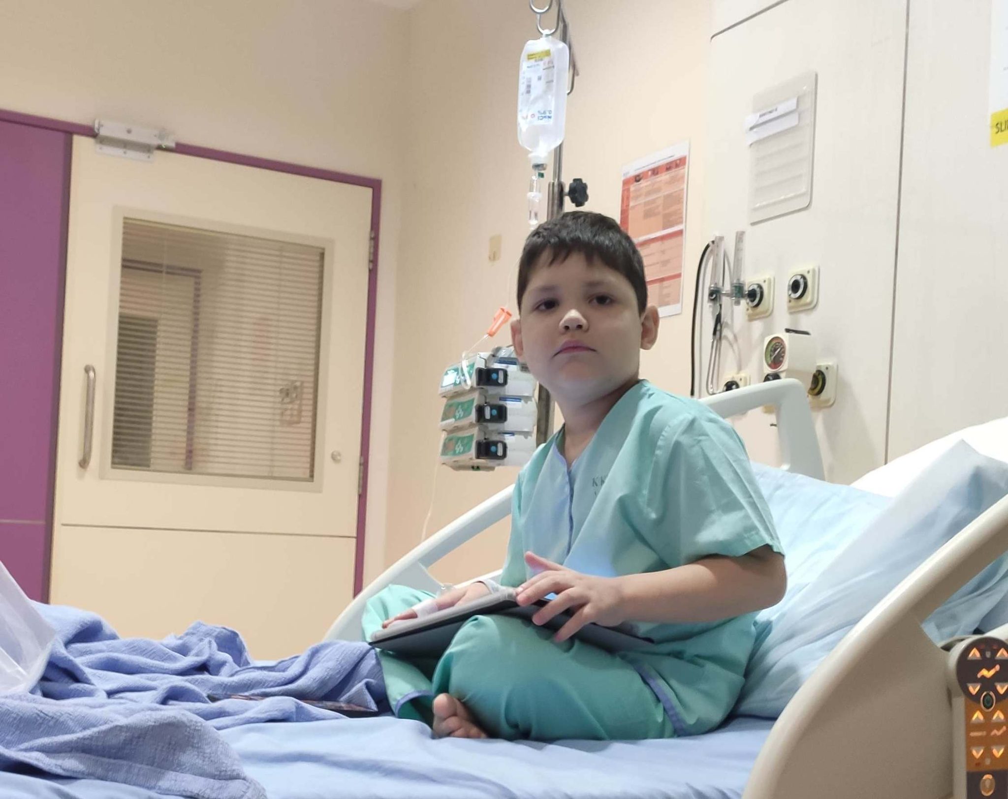 tratamiento de Santino en Singapur