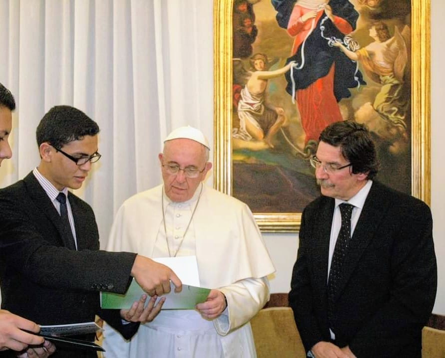 misionero con el Papa Francisco