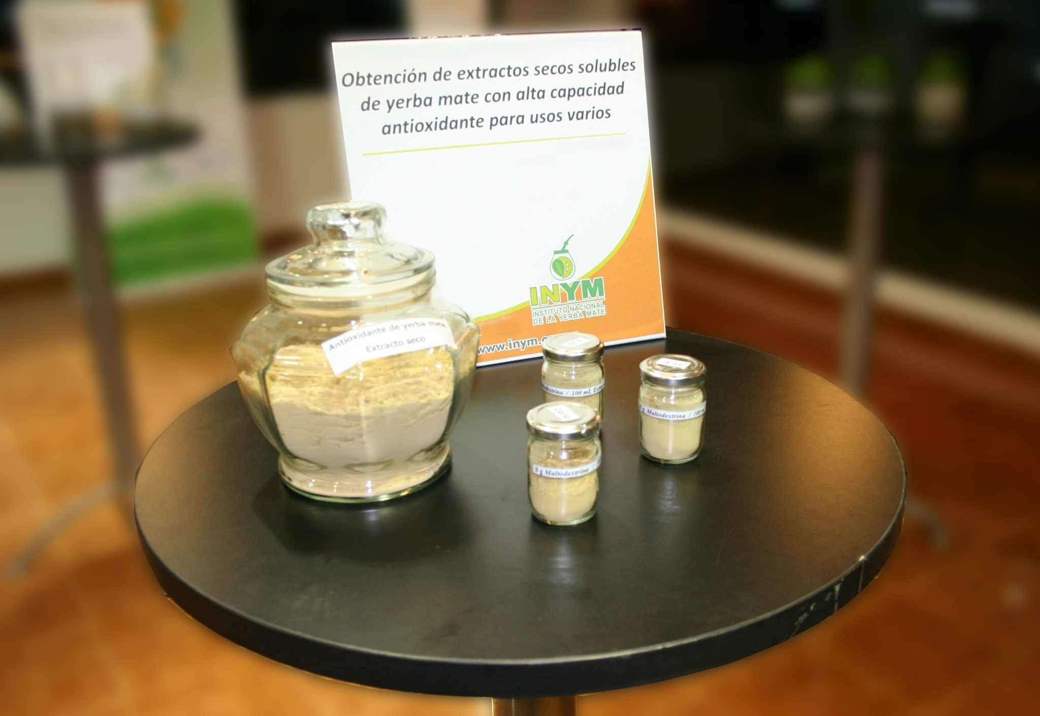 Extractos de yerba mate