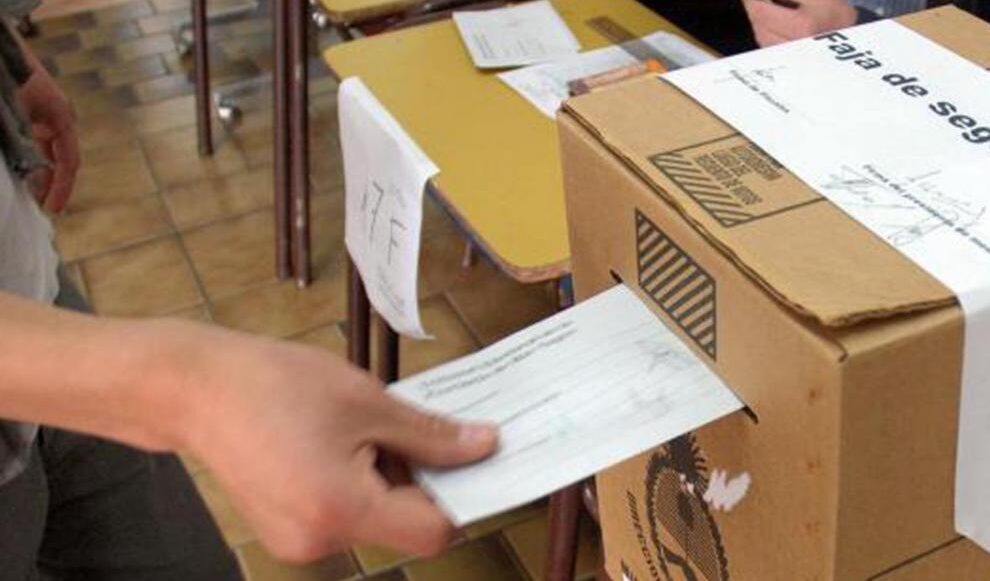 Baja participación electoral