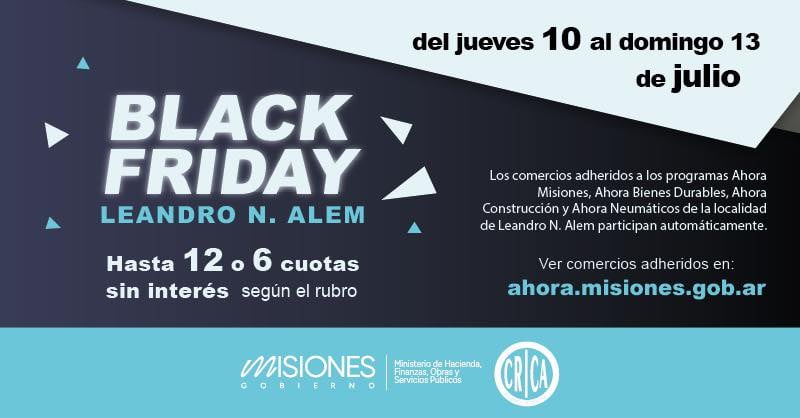 Black Friday en Alem