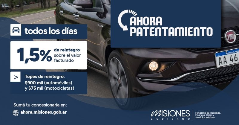 Ahora patentamiento
