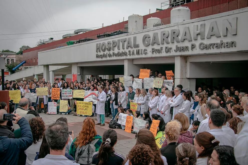Paro en el Hospital Garrahan