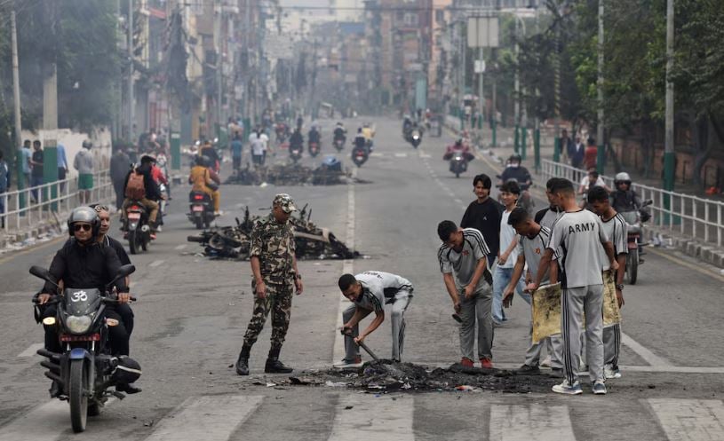 Protestas en Nepal