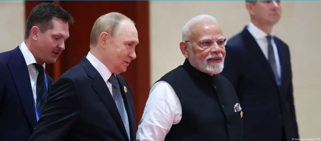 Modi a Putin