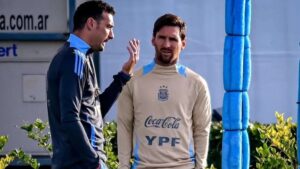 Scaloni-Messi