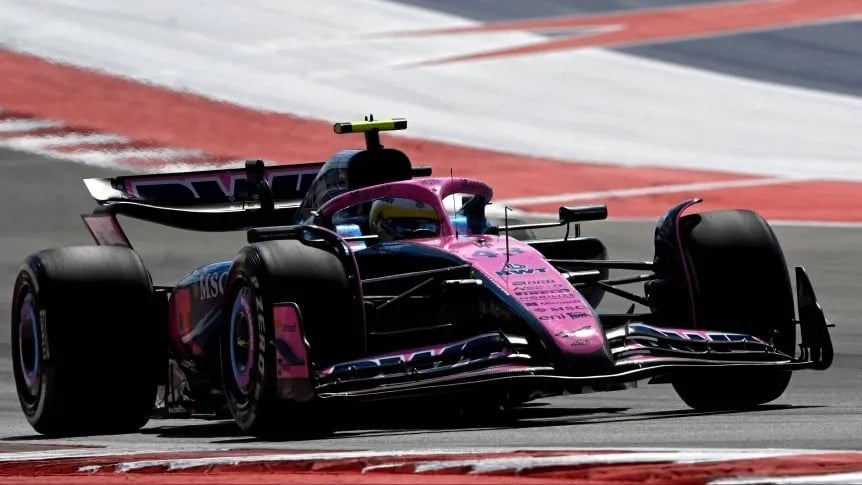 Colapinto correrá hoy la carrera Sprint en el GP de Estados Unidos