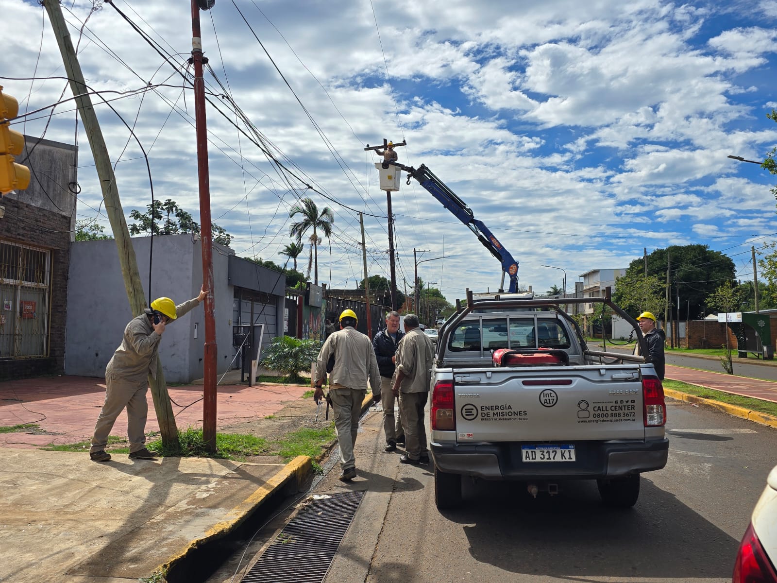 cortes de luz en Posadas