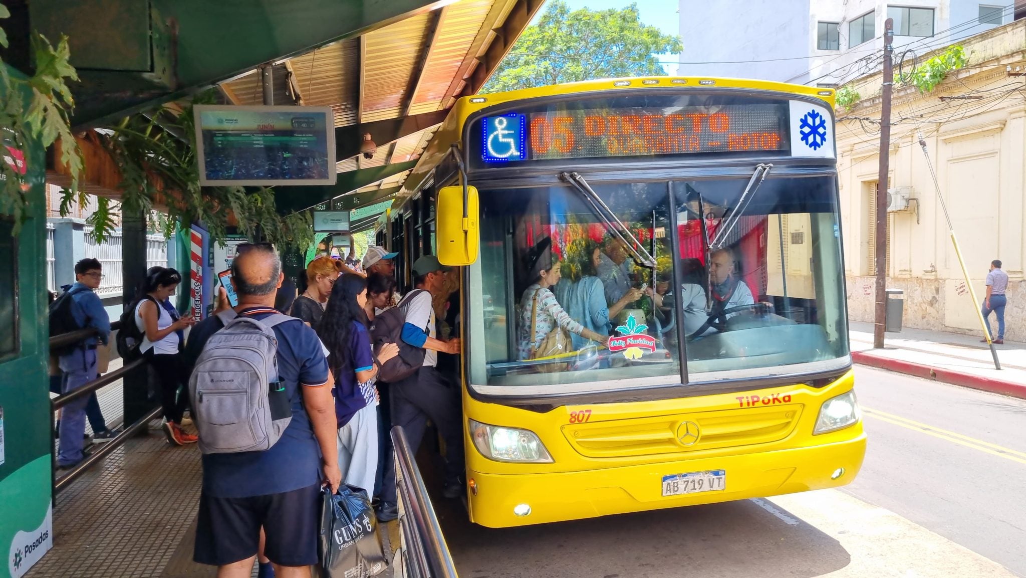 Sube el boleto en Posadas