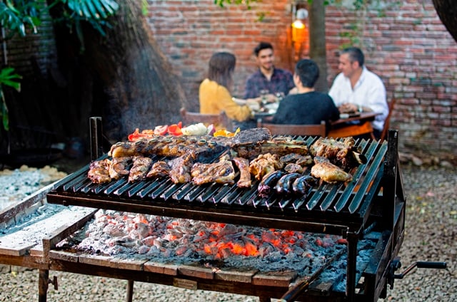 asado para las Fiestas de Fin de Año
