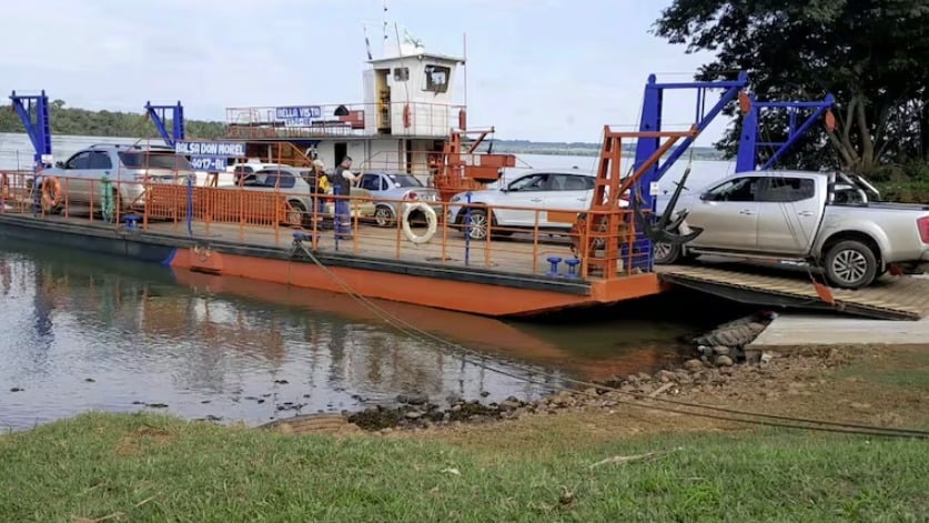 balsa entre Corpus y Bella Vista