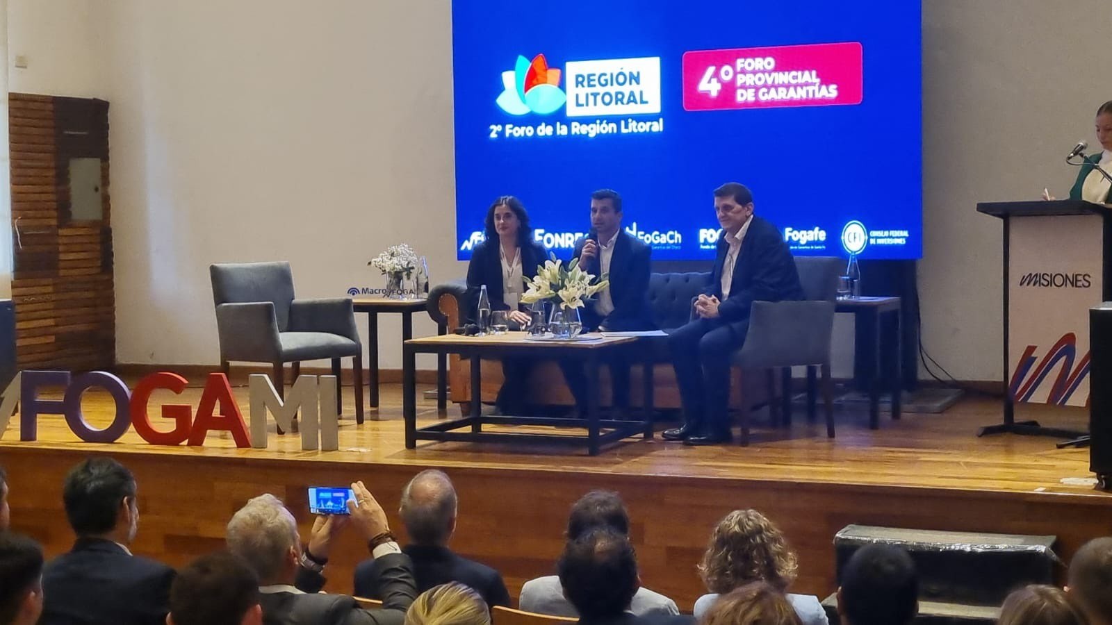 Safrán resaltó el trabajo conjunto entre el FOGAMI y el CFI