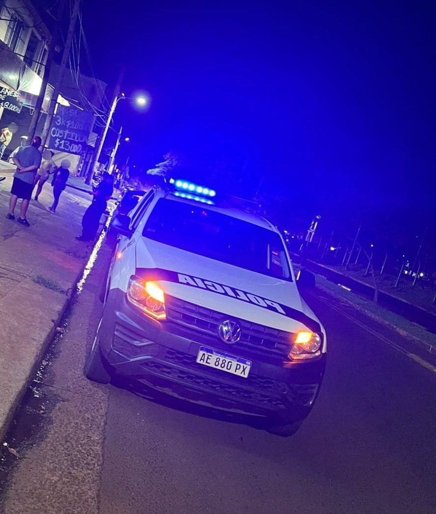 despiste de una moto