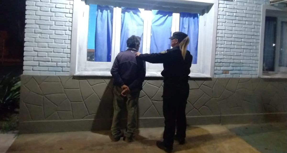 terminó detenido tras agredir a policías en Cerro Corá
