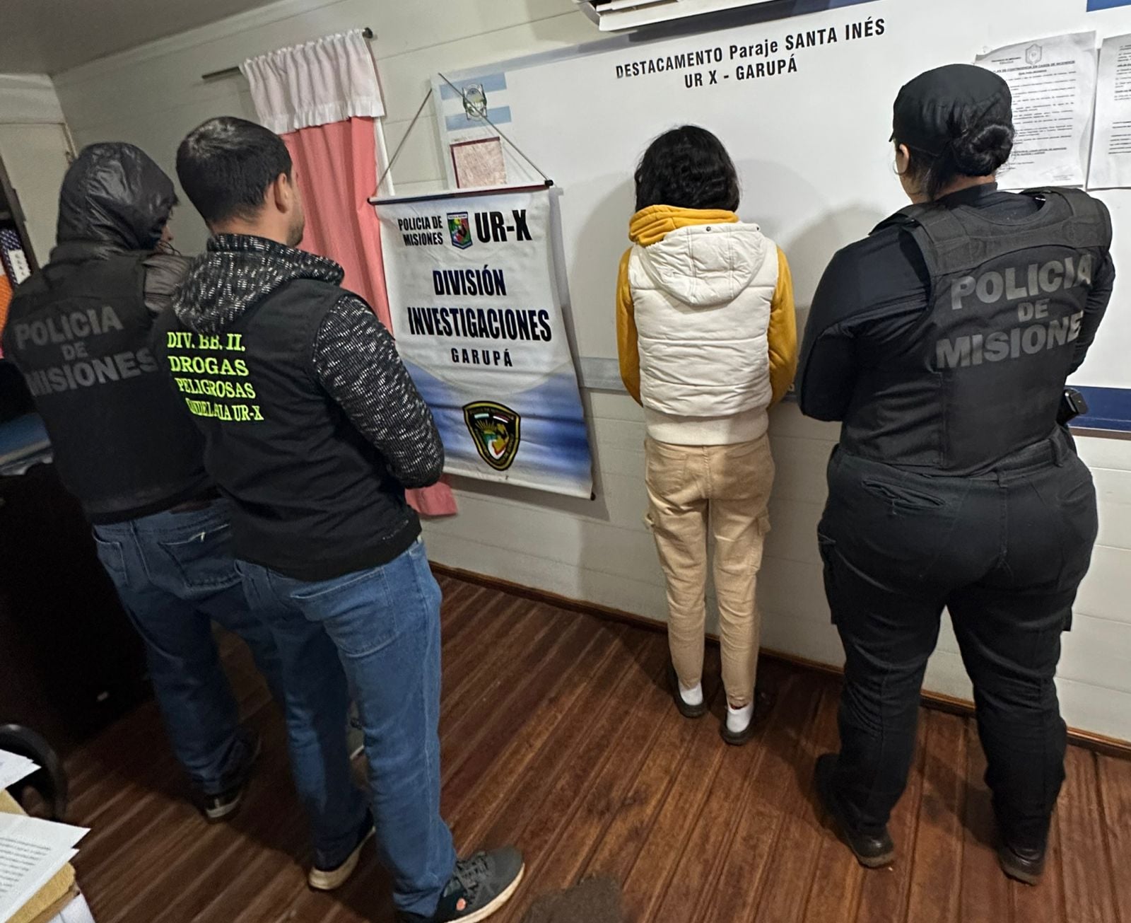 fue detenida en Garupá